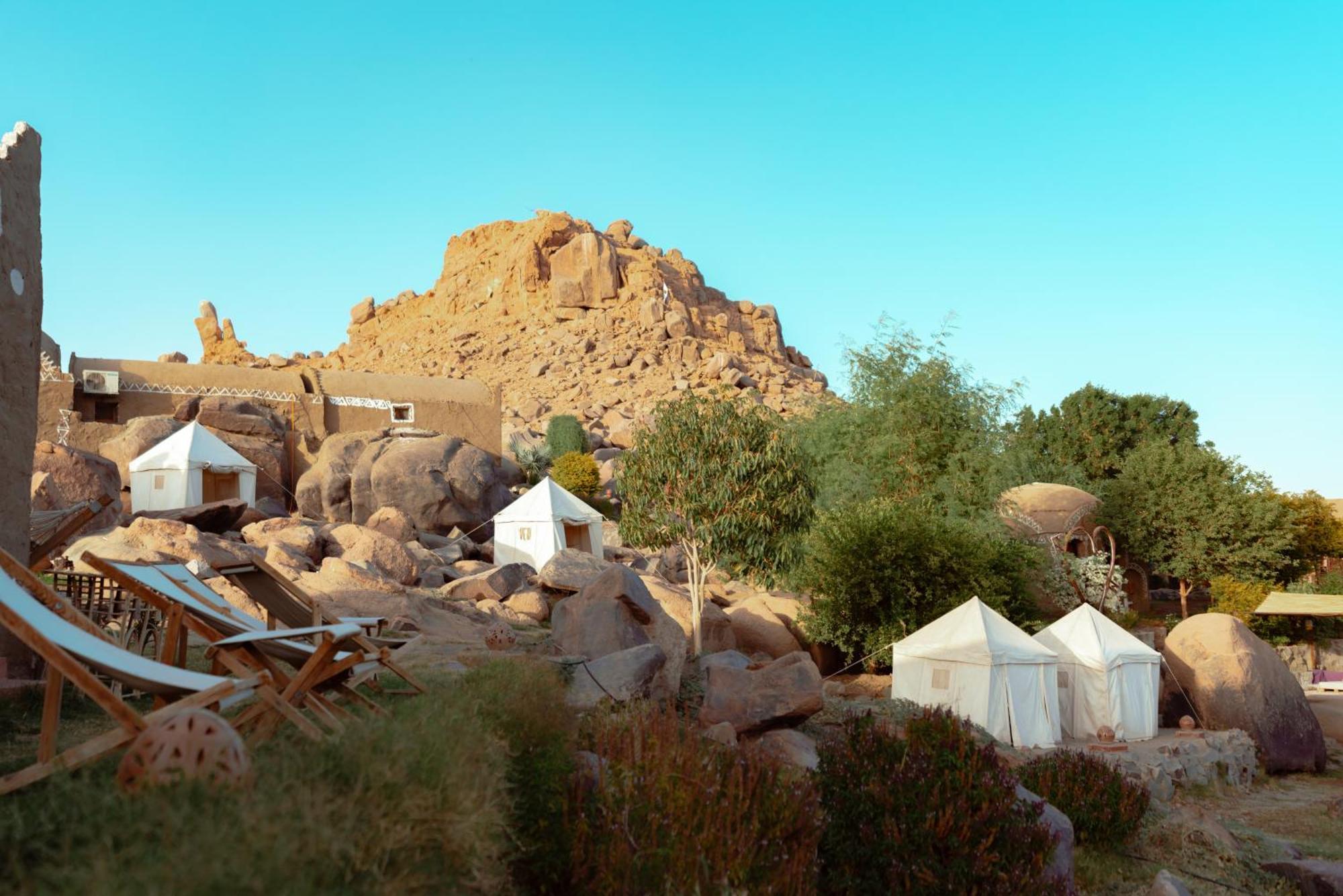 Krouma Camp & Ecolodge Aswan Luaran gambar